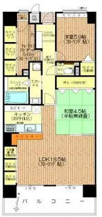 ライオンズマンション大阪狭山壱番館【3階】の間取り