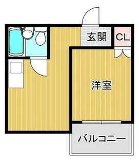 リバーランド第3ビル【3階】の間取り