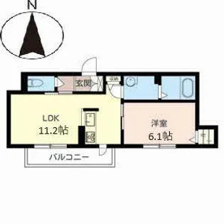 コジィコート【0302号室】の間取り