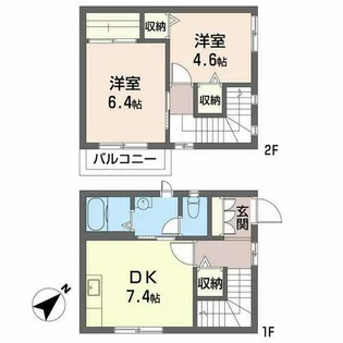プチシャトーY・SII【0101号室】の間取り