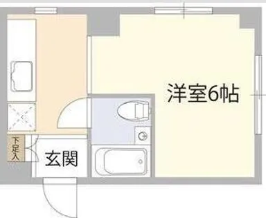 Roca都島【4階】の間取り