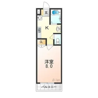 龍安寺コープ【1階】の間取り