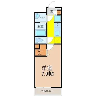 リコルテ シャンティ【3階】の間取り