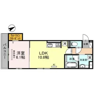 ASUKA Ⅳ【1階】の間取り
