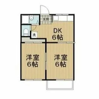 フォーブル小野【1階】の間取り