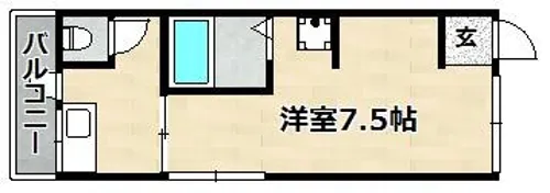 竹内文化【2階】の間取り