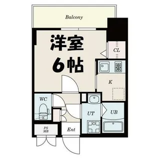 エスリードレジデンス上前津フロント【4階】の間取り