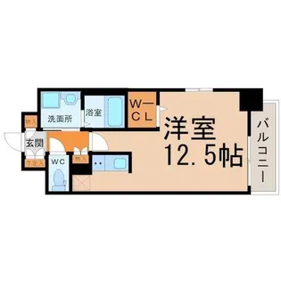 ParkBear大須【6階】の間取り
