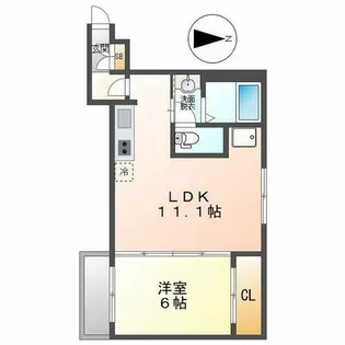 ラ・メゾン・K【3階】の間取り