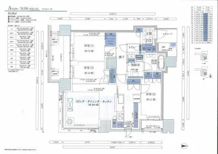 グランドメゾン名古屋駅【10階】の間取り