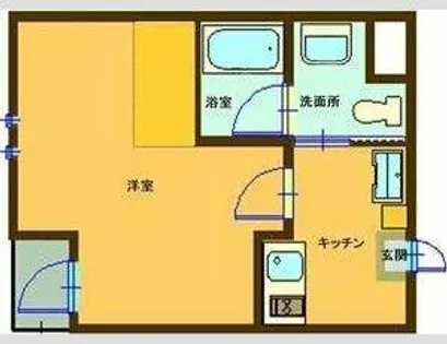 NOVEL KUROKAWA【1階】の間取り