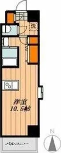 エルミタージュ名駅西【7階】の間取り