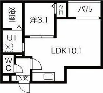 Warren shohoⅢ【3階】の間取り