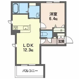 Grande Ciel(グラン シエル)【0303号室】の間取り