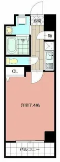 LE GRAND BLUE QUATRE【6階】の間取り