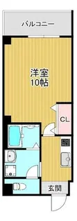 ヴィラナリー大今里【7階】の間取り