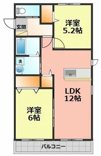 EIN FRIEDENB【2階】の間取り