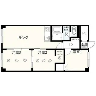 栄町スクエアビル【3階】の間取り