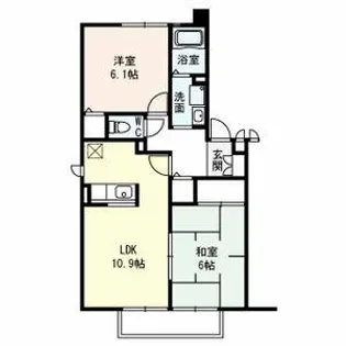 エストステーブル【1階】の間取り
