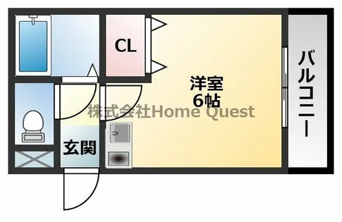 ラスター俊徳【3階】の間取り