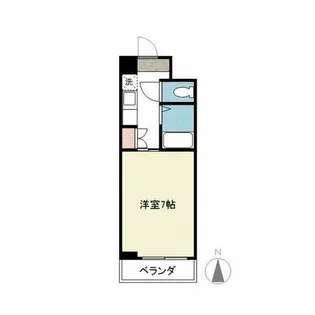 エスポワール八事【203号室】の間取り