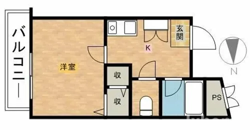 英陽ビル【5階】の間取り