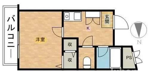 英陽ビル【5階】の間取り
