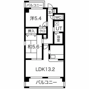 アーバン リミックス【3階】の間取り