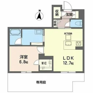 和の杜 江坂【0103号室】の間取り