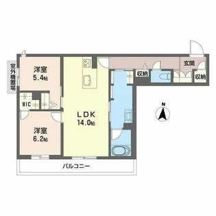 和の杜 江坂【0205号室】の間取り