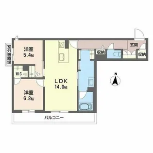 和の杜 江坂【0205号室】の間取り