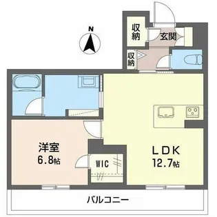 和の杜 江坂【0203号室】の間取り