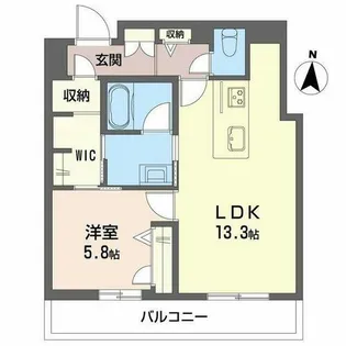 和の杜 江坂【0202号室】の間取り