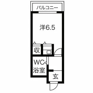 ファーストタウンパートIII【5階】の間取り