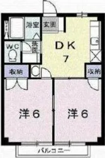アクティブ本郷【2階】の間取り