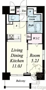 セレーナ・コンフォルト天神橋【3階】の間取り