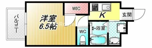 rest hirano【8階】の間取り