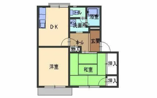 ラフォーレ・リッセ【1階】の間取り