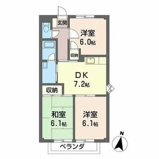 セリハウス【0101号室】の間取り