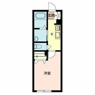 シャーメゾン ロシェル【0106号室】の間取り