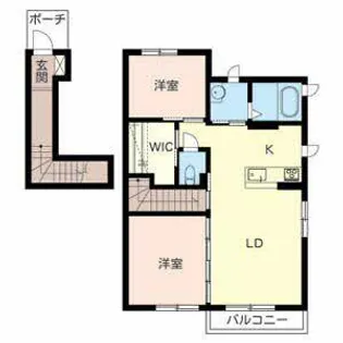 メゾン さくら【0203号室】の間取り
