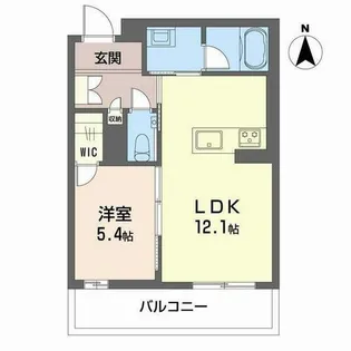 シャーメゾン カーサレジオ【0202号室】の間取り