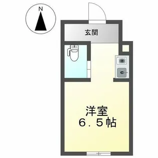 SUN VISION【107号室】の間取り