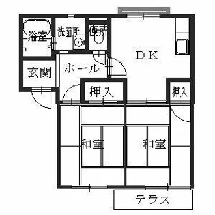 ハイツエクセラ【0102号室】の間取り
