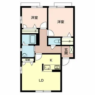 ルミエール百舌鳥八幡【0101号室】の間取り