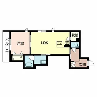 マルウチ【0405号室】の間取り