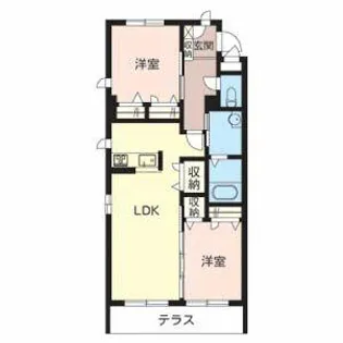 メゾン プルミエ【0101号室】の間取り