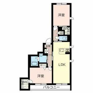 シエロ・ガーデン【0301号室】の間取り