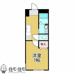 オピュレンス若宮【301号室】の間取り