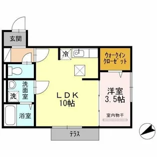 おおくぼの森【1階】の間取り